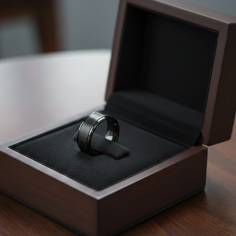 Tappable Ceramic Ring